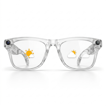Chromvex® – 4K AI Smart Sunglasses with Camera & Translation | Photochromic Lenses, Bluetooth Calling, Waterproof Design