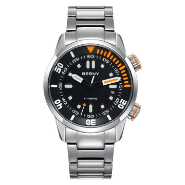 Nautivus® – Automatic Dive Watch for Men | 20ATM Waterproof, Sapphire Crystal, Super Luminous, Original Sport Design