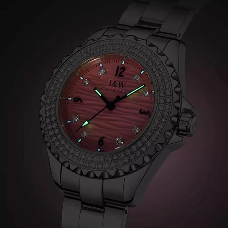 Serenelle® – Luxury Quartz Watch for Women | Sapphire Crystal, Stainless Steel, Waterproof, Elegant Gift Design