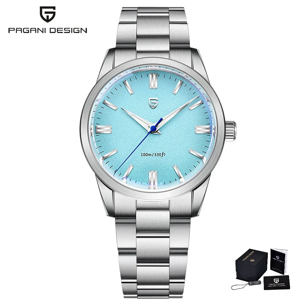 Klevian® – SleekDrive VH31 | Compact Business Sport Watch for Men with VH31 Movement & Sapphire Coating