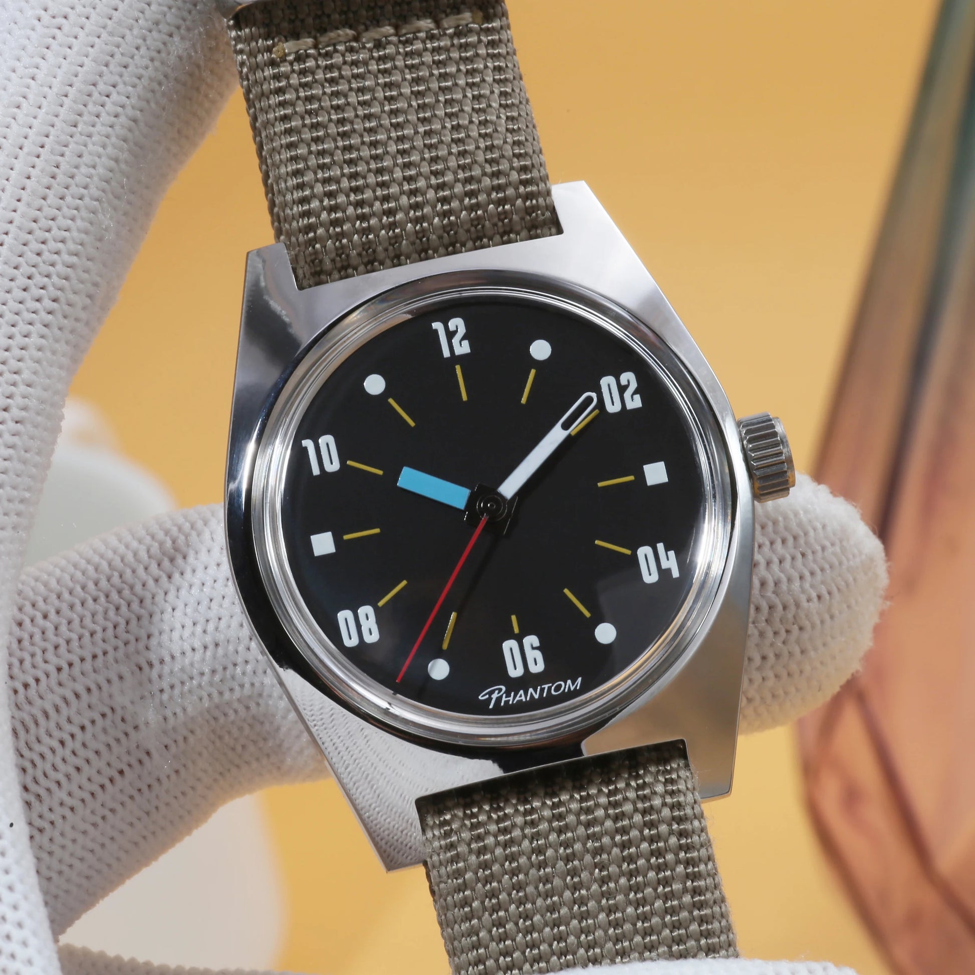 Montcaire® – Liora 7120 | 36mm Hand-Wound Mechanical Watch with Minimalist Retro Design – Perfect as a Couple’s Timepiece