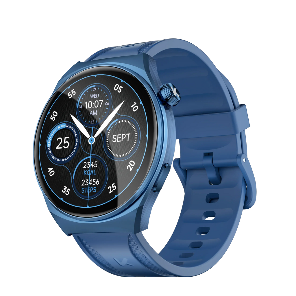 Cardionex® – Smartwatch with 100+ Sport Modes | 1.43" AMOLED, Bluetooth Call, IP68, Heart Rate, BP & SpO₂ Monitor