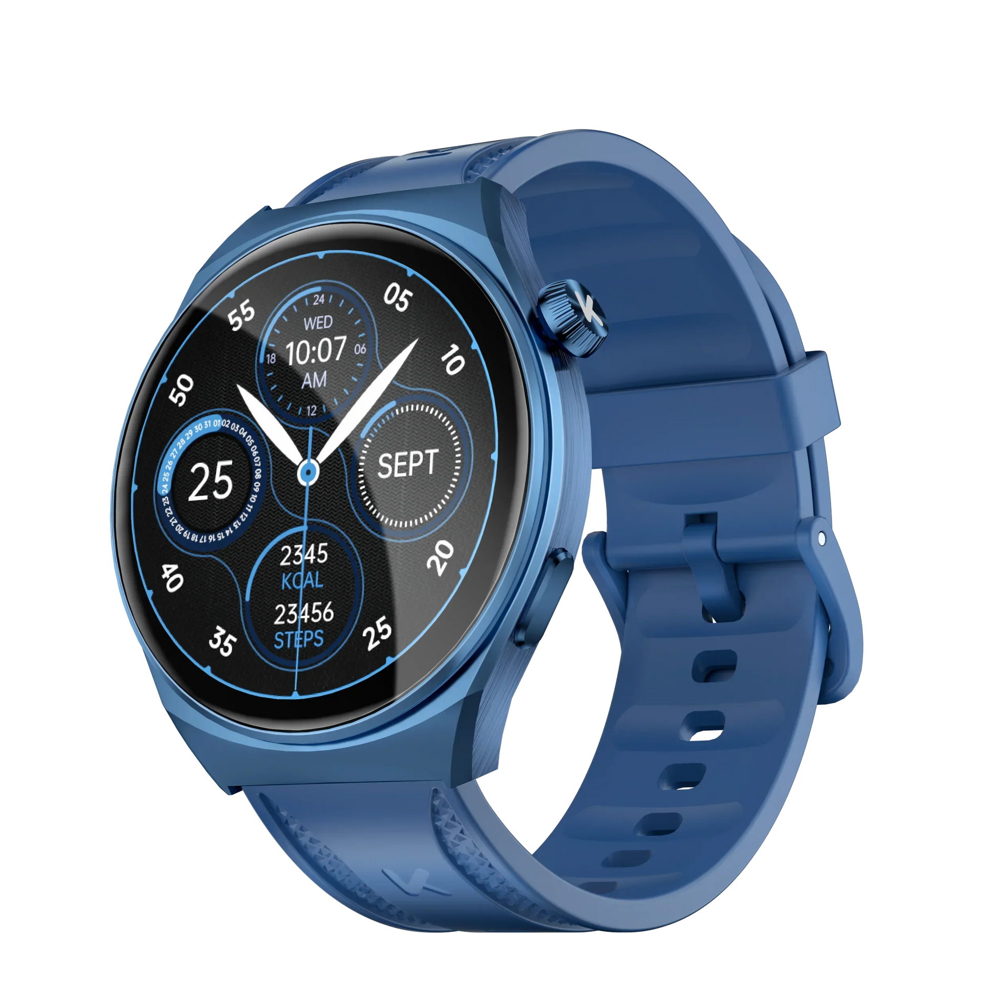 Cardionex® – Smartwatch with 100+ Sport Modes | 1.43" AMOLED, Bluetooth Call, IP68, Heart Rate, BP & SpO₂ Monitor