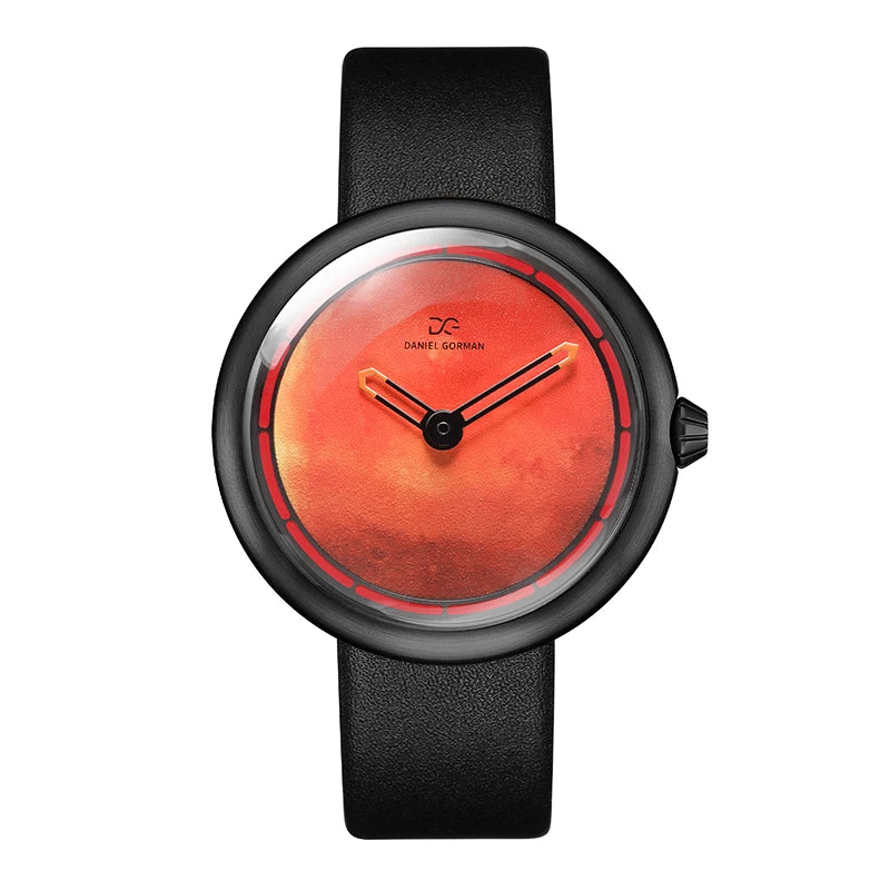Vantier® – ShadowMark | Urban Men’s Quartz Watch with Luminous Dial & Waterproof Leather Strap