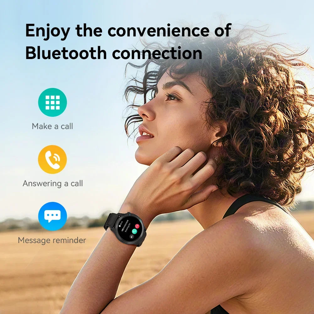 Lytenix® – Mindgo GW5 | Smartwatch with AI Faces, ChatGPT, Bluetooth Calling, 100+ Sports Modes & 2.5D Display