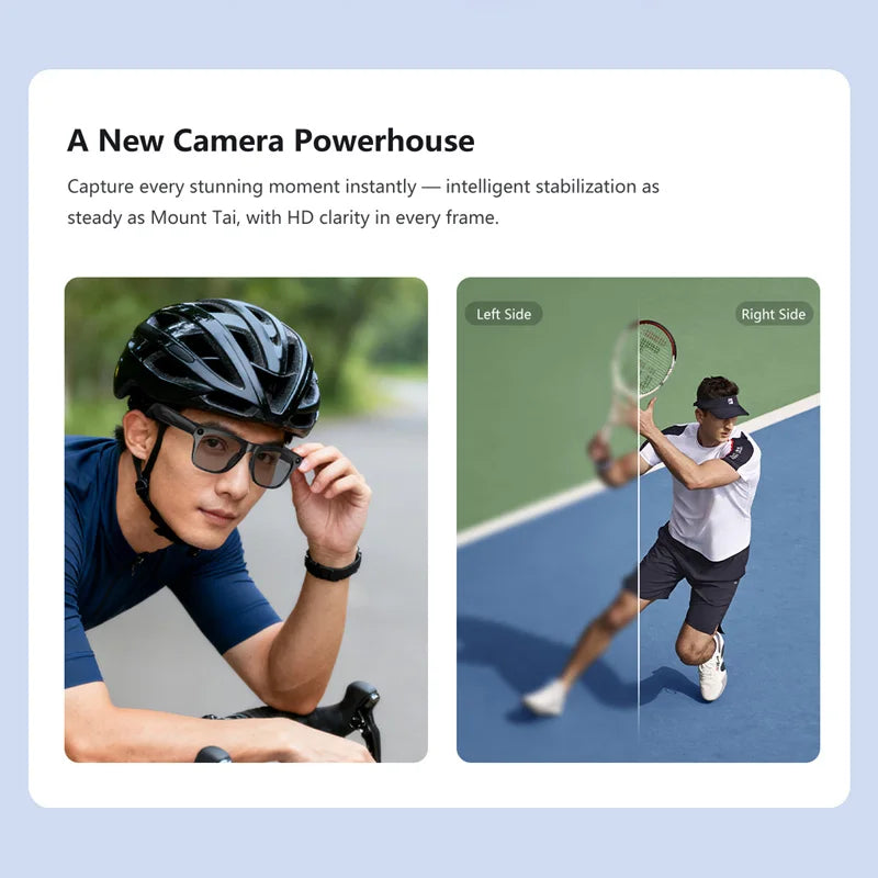 Chromvex® – 4K AI Smart Sunglasses with Camera & Translation | Photochromic Lenses, Bluetooth Calling, Waterproof Design