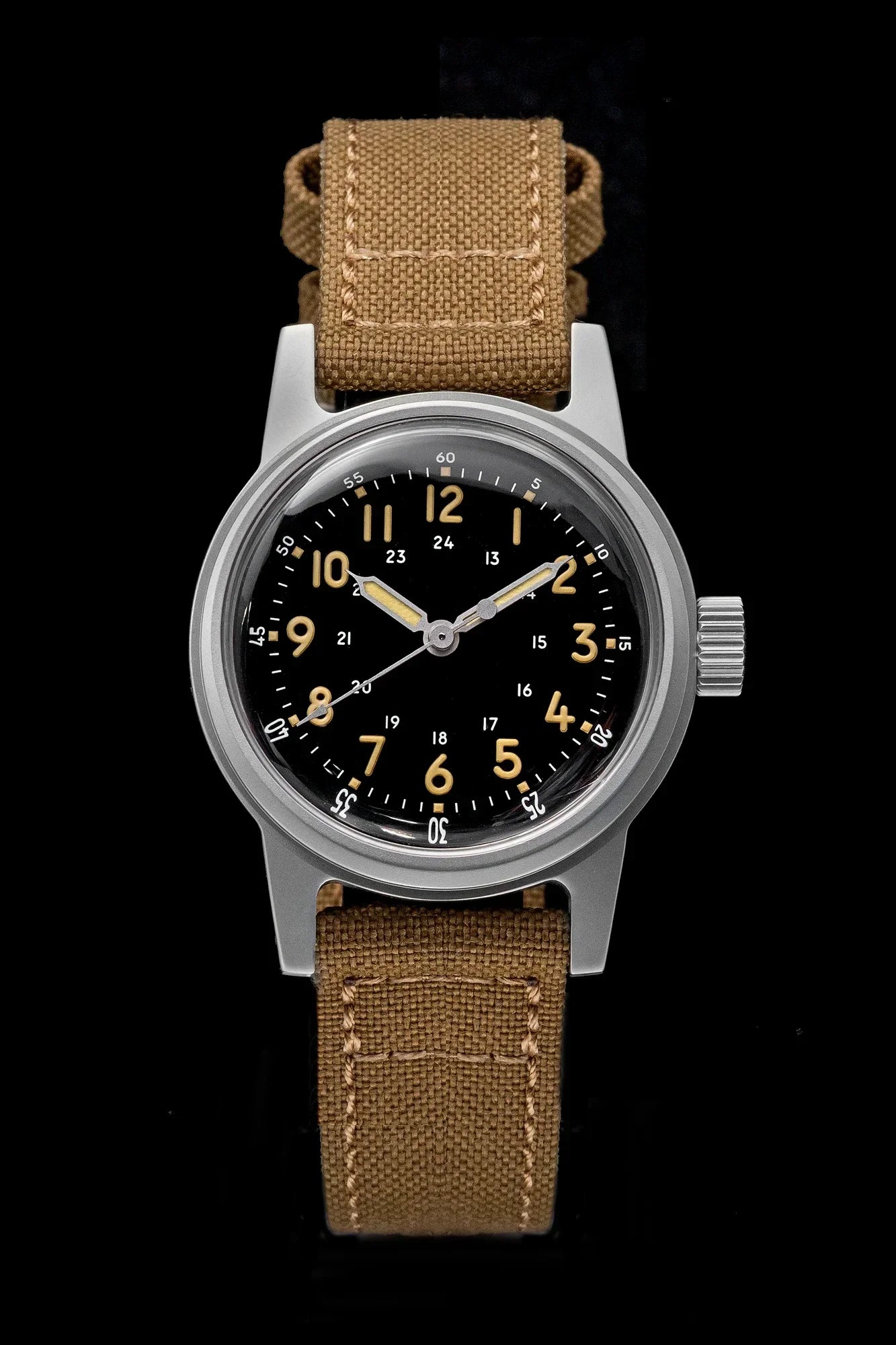 Arvectra® – Retro Military Automatic Watch | 36MM, NH35A Movement, Unisex Design, Sporty Vintage Style