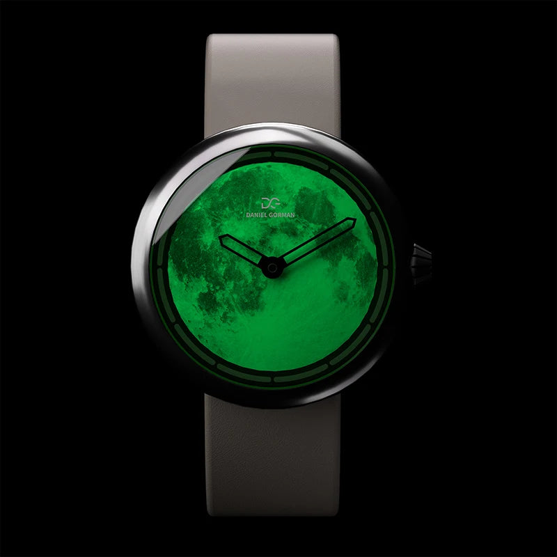 Vantier® – ShadowMark | Urban Men’s Quartz Watch with Luminous Dial & Waterproof Leather Strap