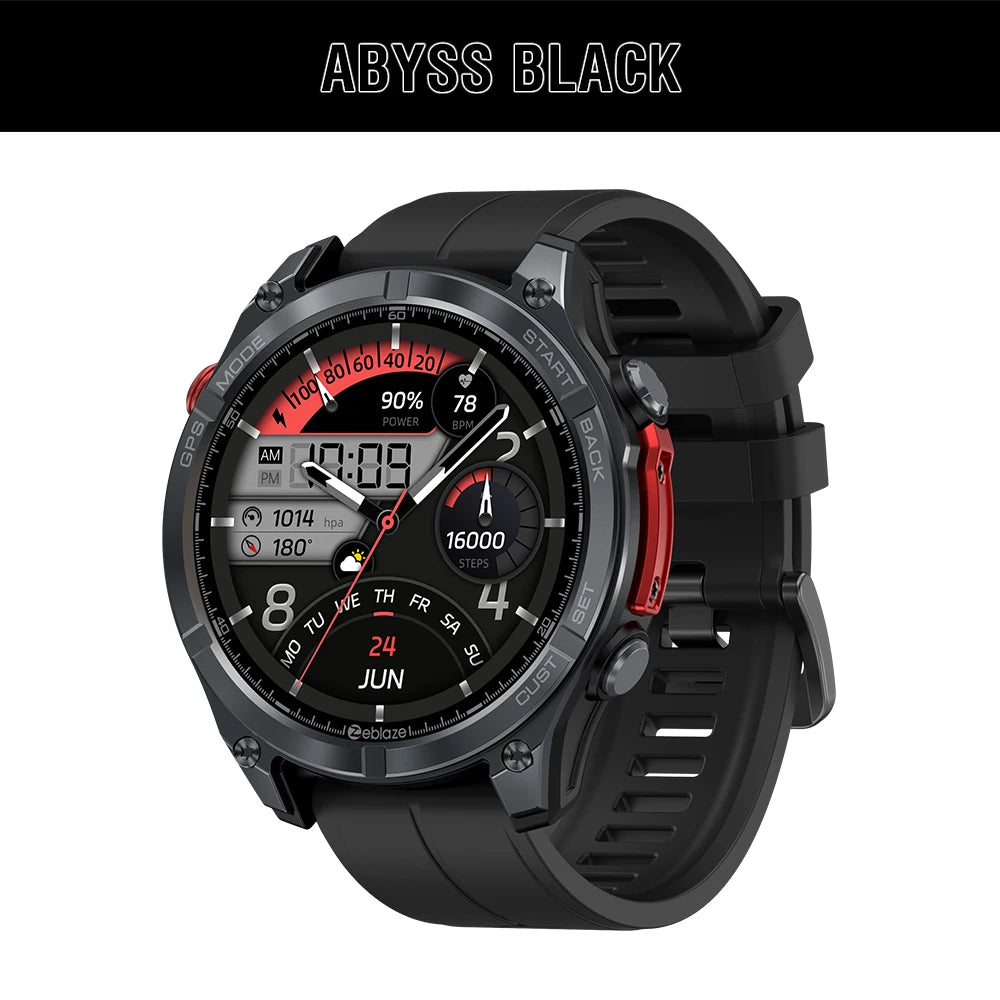 Nexaro® – OrbitX 4 | 6-Satellite Smart GPS Watch with AMOLED Screen & Voice Calling
