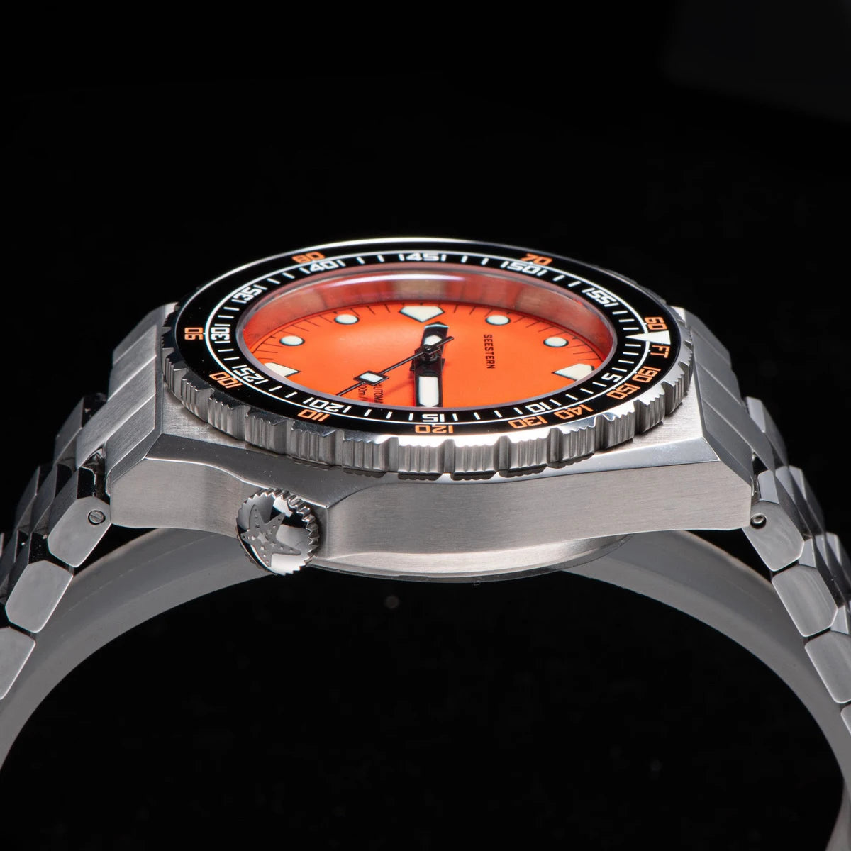 Maridive® – Men's Automatic Diver Watch | NH35 Movement, Ceramic Bezel, Sapphire, Luminous, Jubilee Bracelet, 600T Retro Style