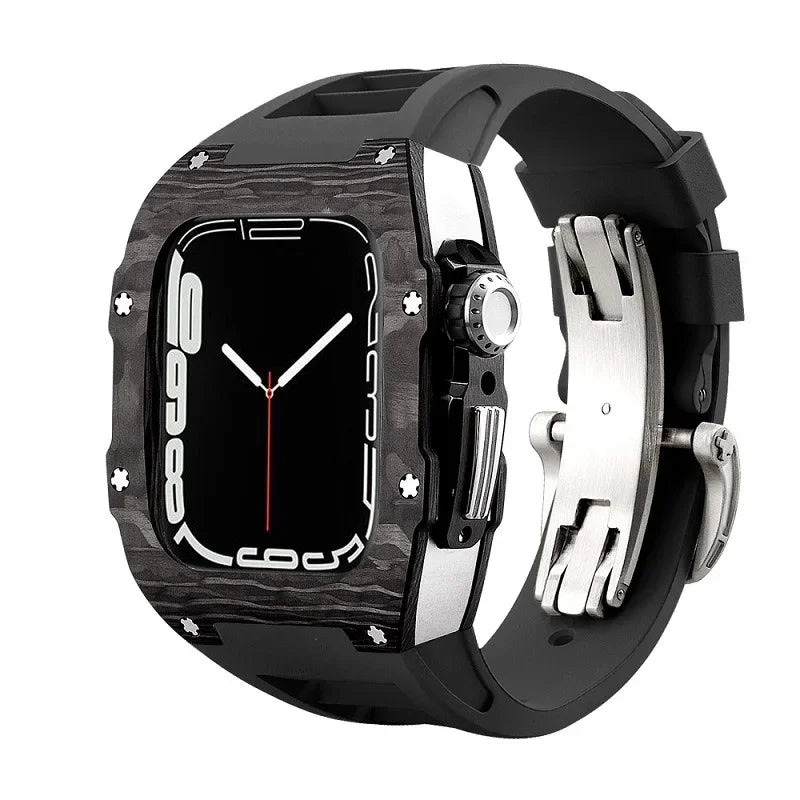CarbonCrown® – Luxury Carbon Fiber Watch Case & DIY Stainless Steel Mod Kit