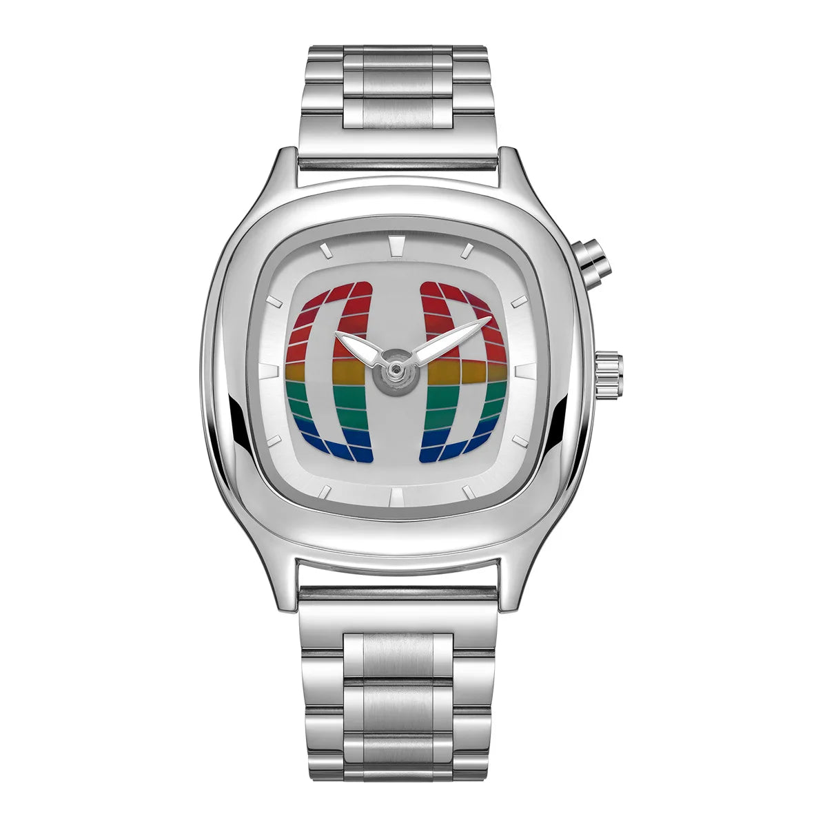Neotrix® – Y2K Dual Display Quartz Watch for Men | Pointer + Digital, Luminous, Creative Fashion Style