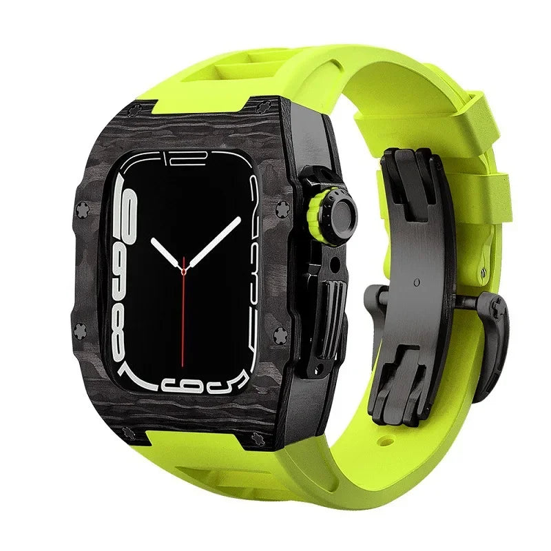CarbonCrown® – Luxury Carbon Fiber Watch Case & DIY Stainless Steel Mod Kit