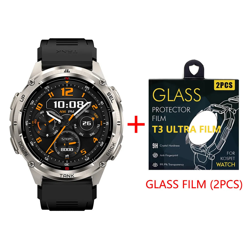 IronPeak® – UltraForce | Rugged Military-Grade GPS Smartwatch with AMOLED Display & IP69K Waterproof