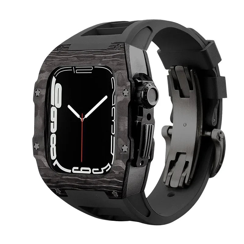 CarbonCrown® – Luxury Carbon Fiber Watch Case & DIY Stainless Steel Mod Kit