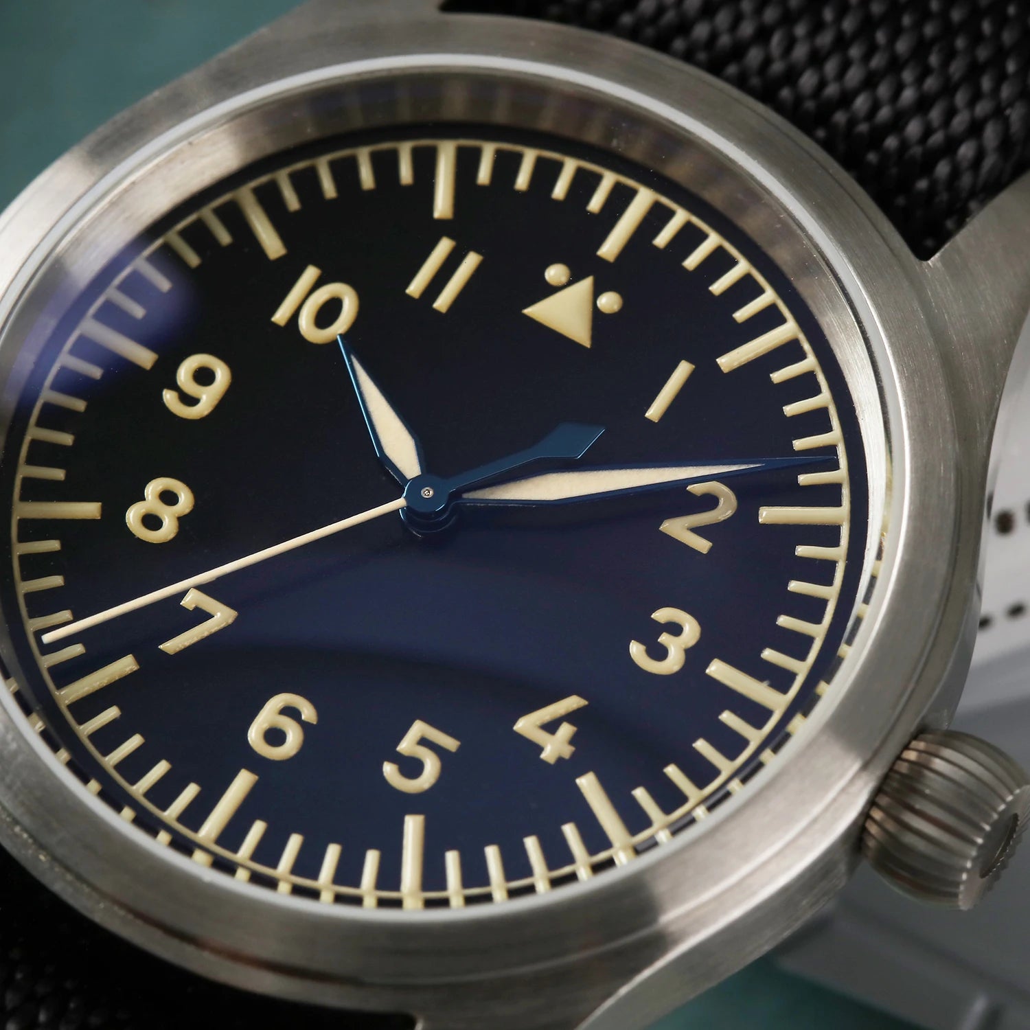 Aeromarq® – Pilot Style VH31 Quartz Watch | 38MM, Sapphire Crystal, Type-A/B Dial, 100M Waterproof