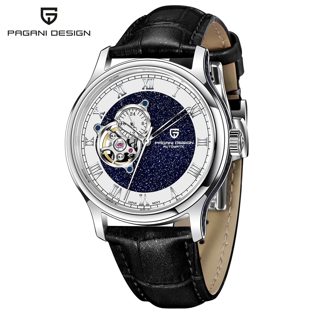 Gravaro® – Men's Automatic Watch NH39 | 41mm, Stainless Steel, 10ATM Waterproof, Bold Mechanical Design
