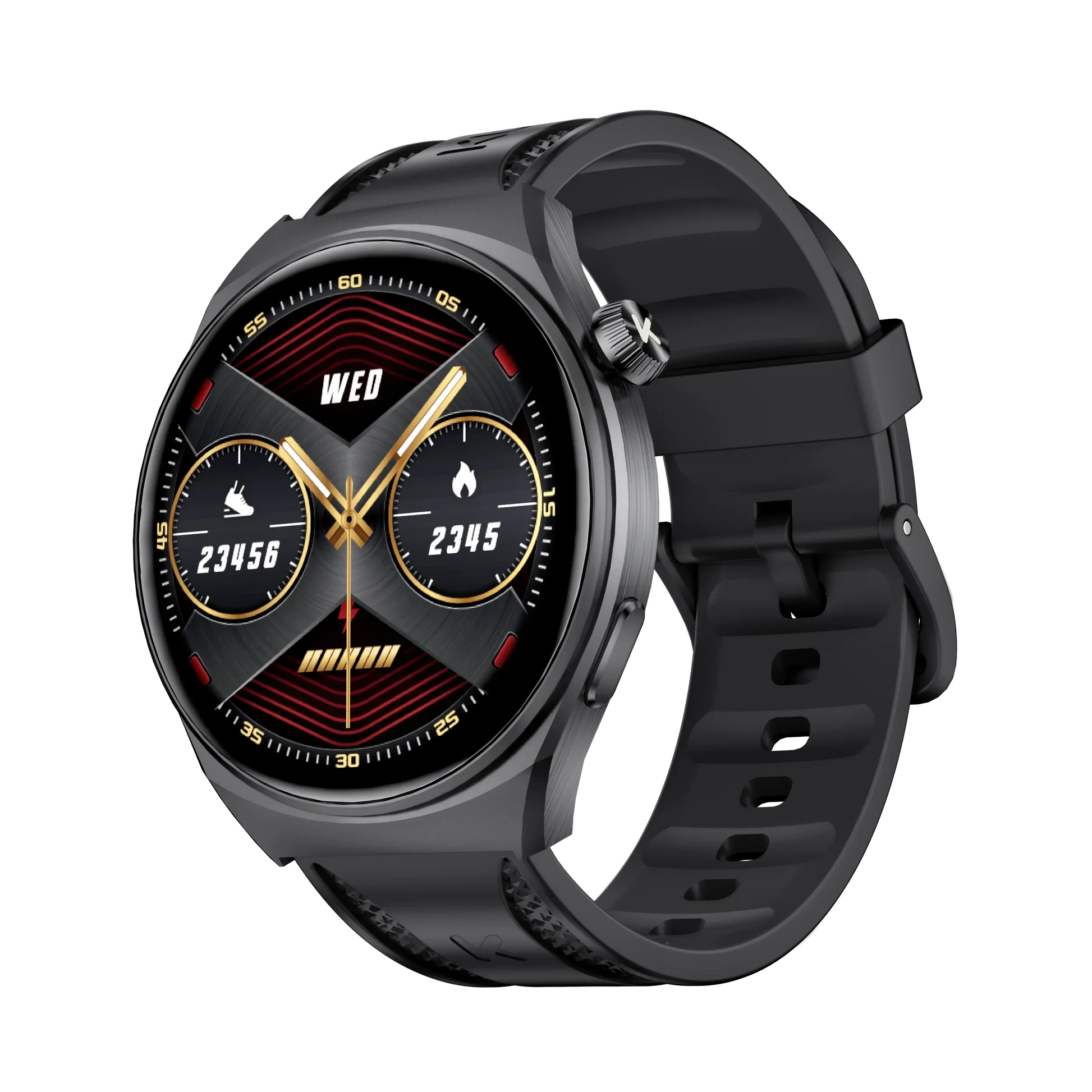 Cardionex® – Smartwatch with 100+ Sport Modes | 1.43" AMOLED, Bluetooth Call, IP68, Heart Rate, BP & SpO₂ Monitor