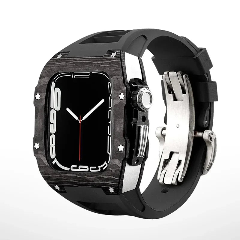 CarbonCrown® – Luxury Carbon Fiber Watch Case & DIY Stainless Steel Mod Kit