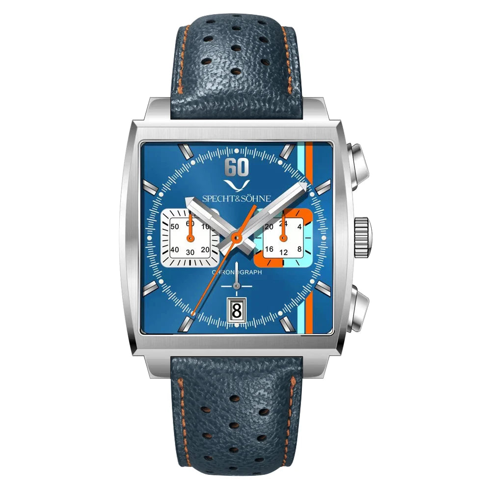 Gravian® – Luxury Chronograph Sports Watch for Men | Stainless Steel, Quartz Movement, Waterproof, Bold Fashion Style