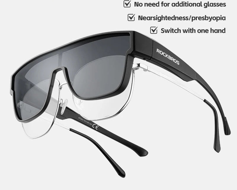 Zenvyx® – Polarized Sport Sunglasses | Lightweight Anti-Glare Design for Cycling, Driving & Outdoor Activities