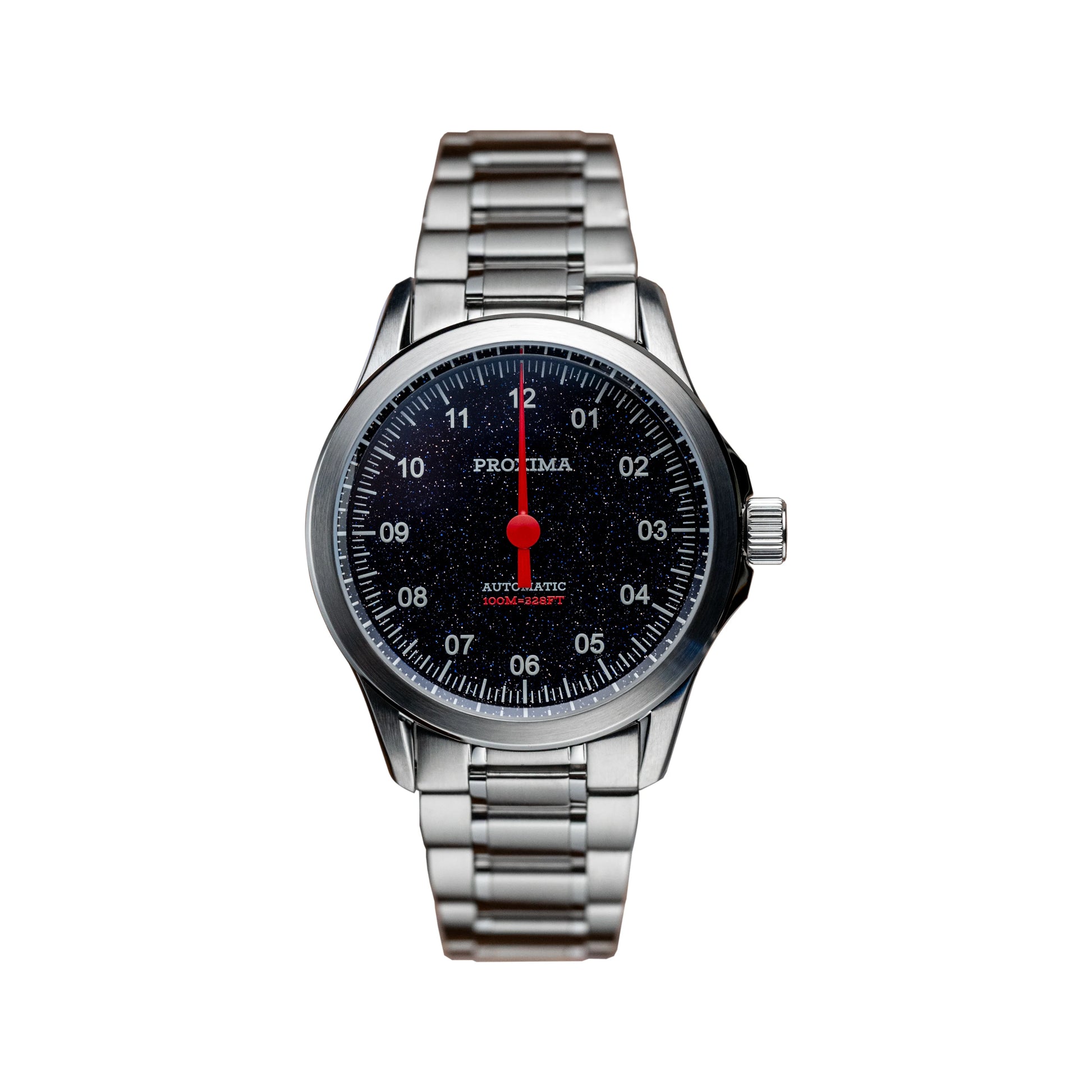 ProximaX® PX1745 – Luxury 9015 Automatic One-Hand Watch, Stainless Steel & Sapphire Crystal