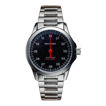 ProximaX® PX1745 – Luxury 9015 Automatic One-Hand Watch, Stainless Steel & Sapphire Crystal