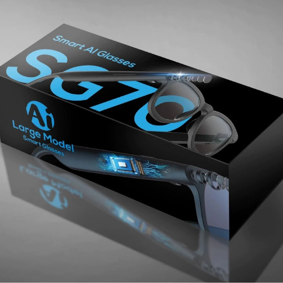 Audivex® – AI Smart Glasses with Camera & Wireless Audio | Bluetooth Calling, Music Playback, All-in-One Wearable