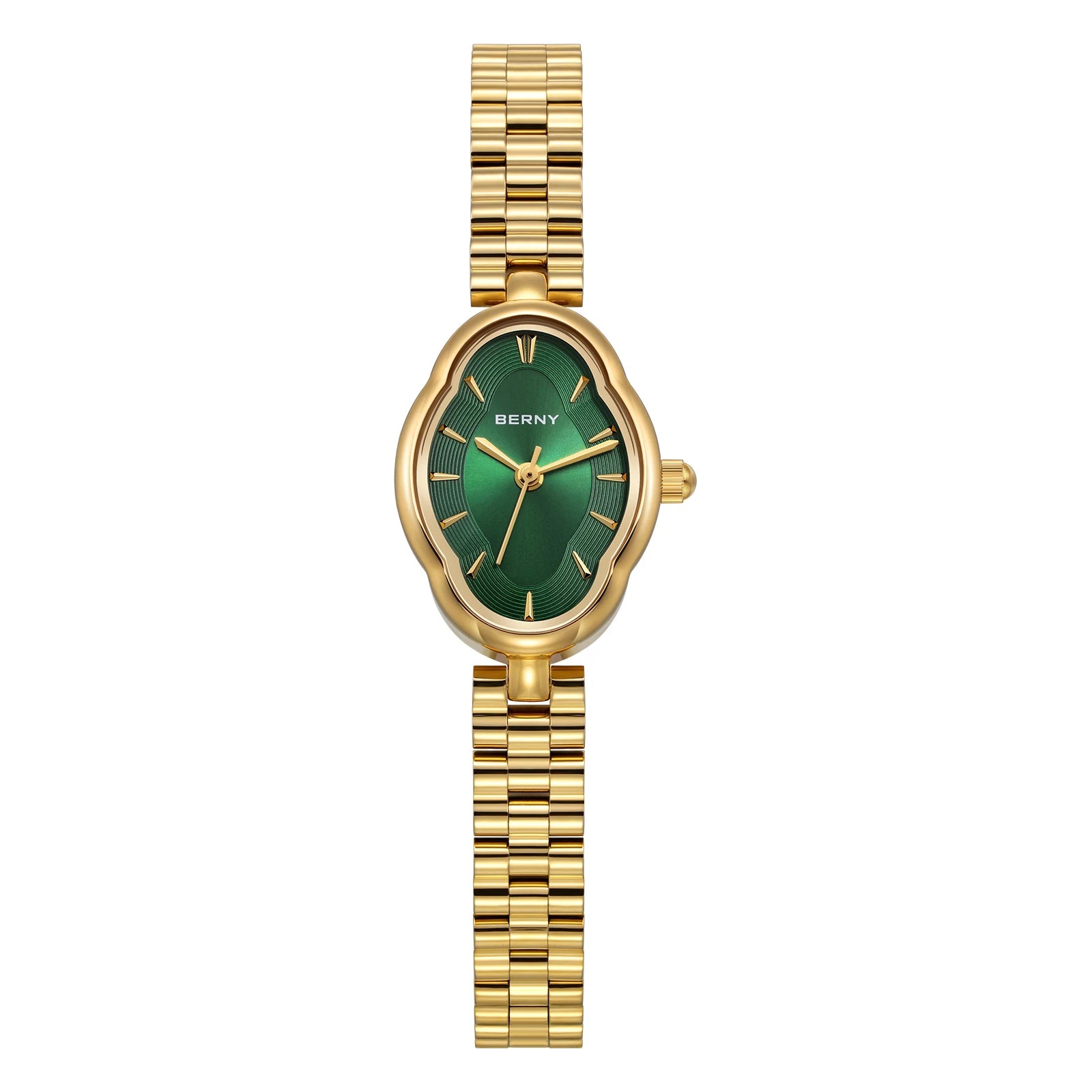 Oravelle® – Auréa Mini | Minimalist Gold Ladies’ Watch & Jewelry Bracelet Set – Petite, Elegant & Chic