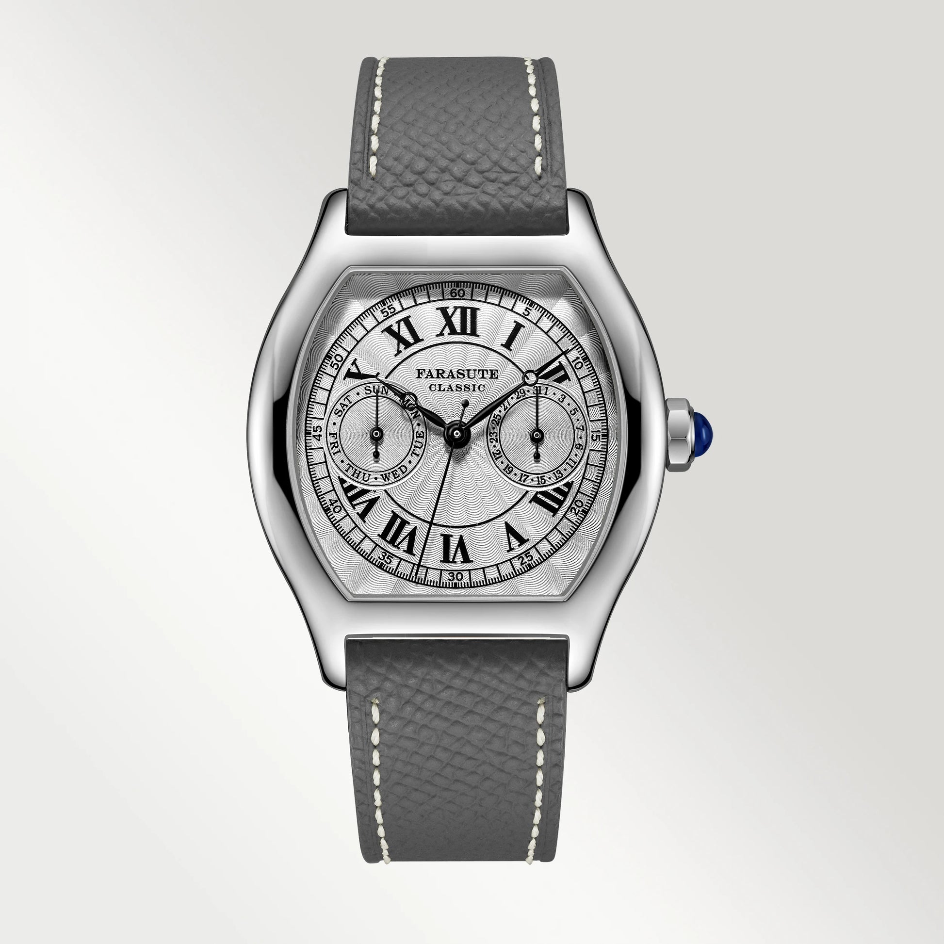 FaruStyle® – Luxury Retro Men’s Quartz Watch, VH64 Movement, Stainless Steel, Sapphire Glass, Waterproof