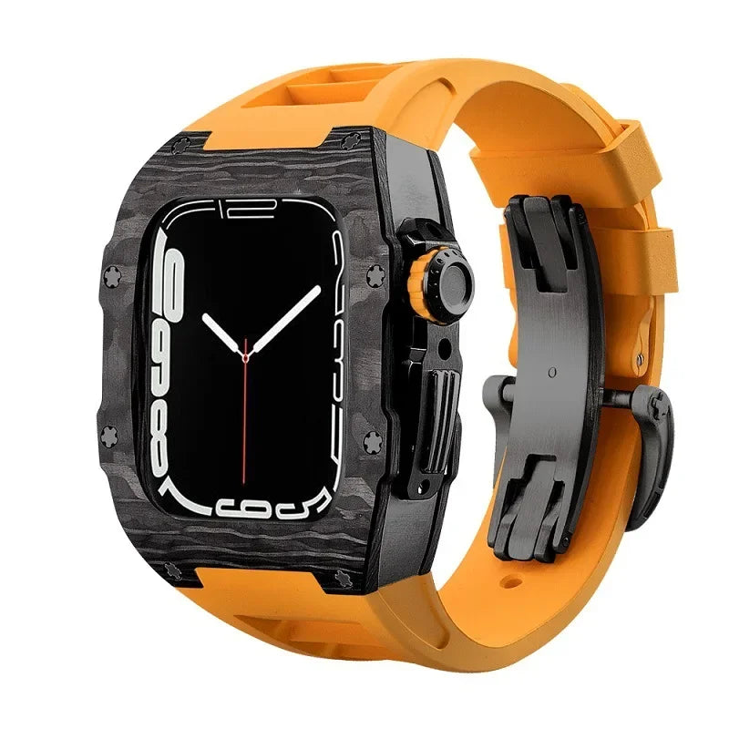 CarbonCrown® – Luxury Carbon Fiber Watch Case & DIY Stainless Steel Mod Kit