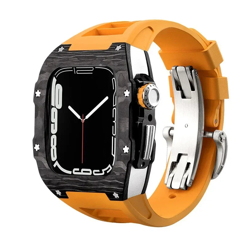 CarbonCrown® – Luxury Carbon Fiber Watch Case & DIY Stainless Steel Mod Kit