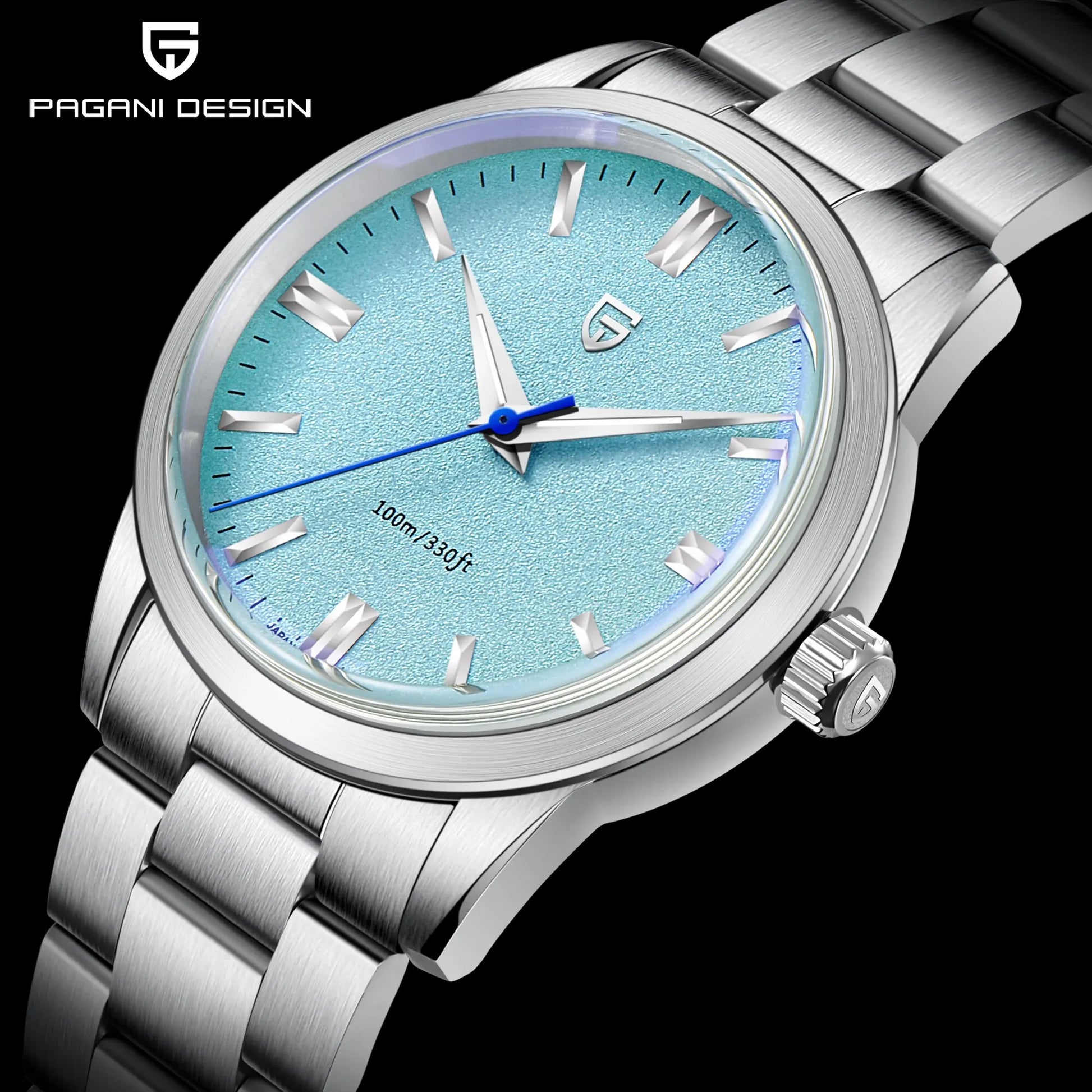 Klevian® – SleekDrive VH31 | Compact Business Sport Watch for Men with VH31 Movement & Sapphire Coating