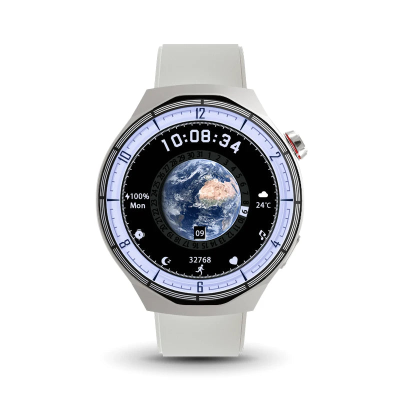 Dynatek® – Smartwatch with AMOLED, 2GB ROM | Local Video, Custom Dials, NFC, Heart Rate & SpO₂ Monitor