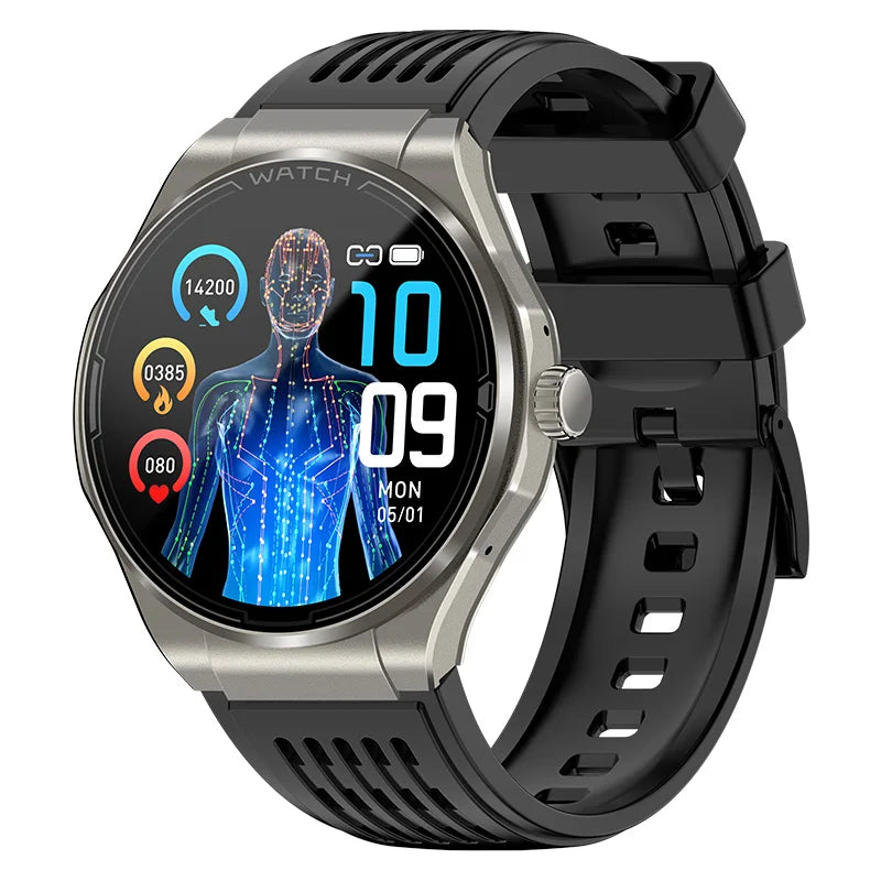 Veyronis® – Men’s Smartwatch with 1.43" AMOLED | Bluetooth Calling, SOS, Blood Oxygen, Fitness & Health Tracker