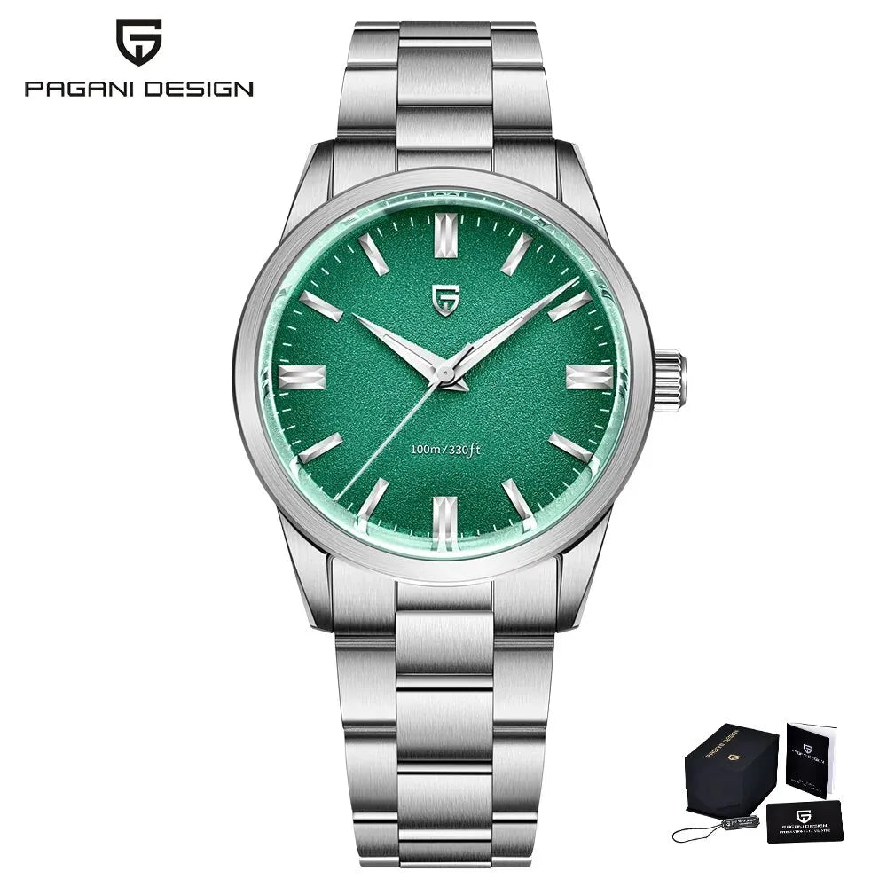 Klevian® – SleekDrive VH31 | Compact Business Sport Watch for Men with VH31 Movement & Sapphire Coating