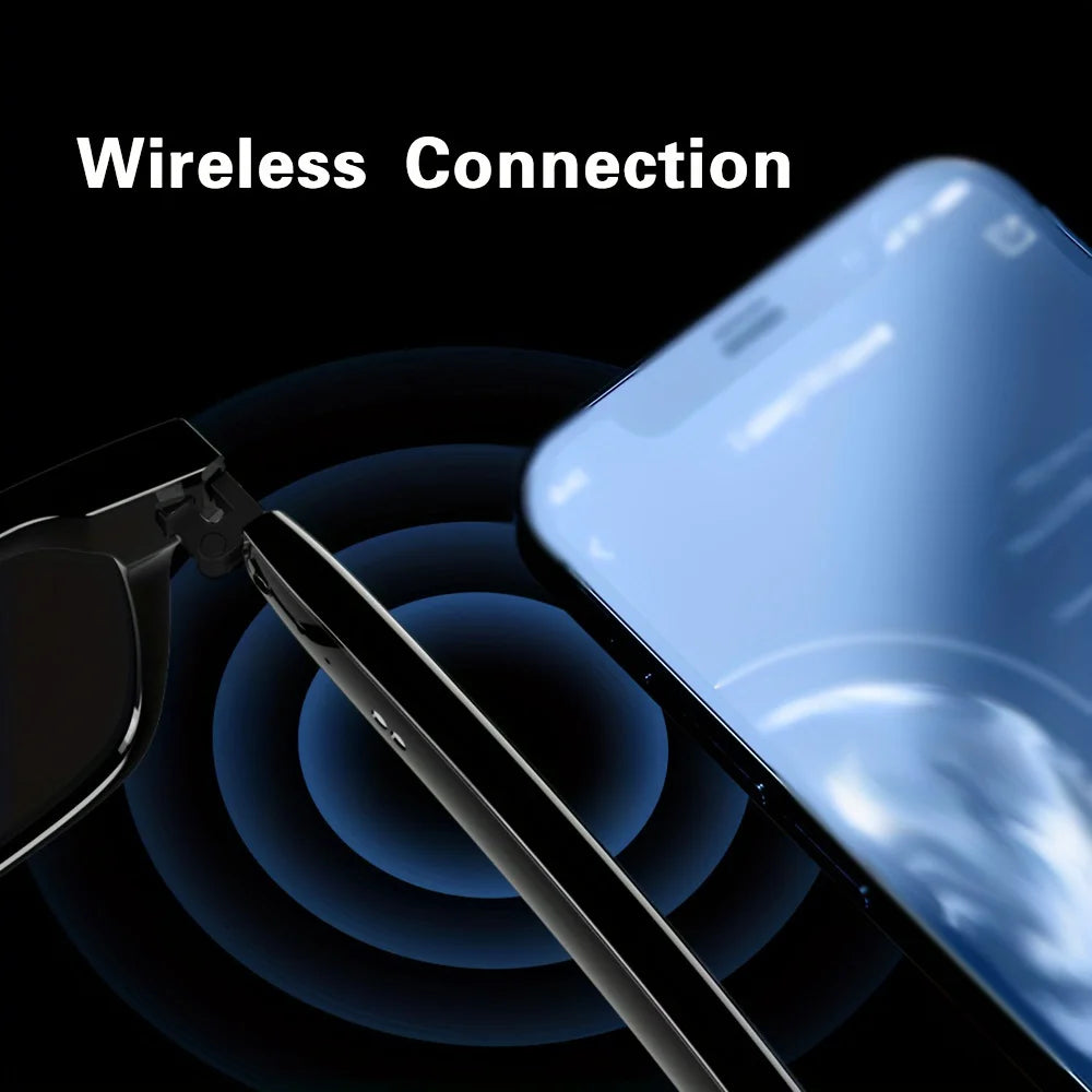 Bluvex® – Smart Sunglasses with Blue Light Protection & Audio | Bluetooth Calling, Music Player, UV Protection