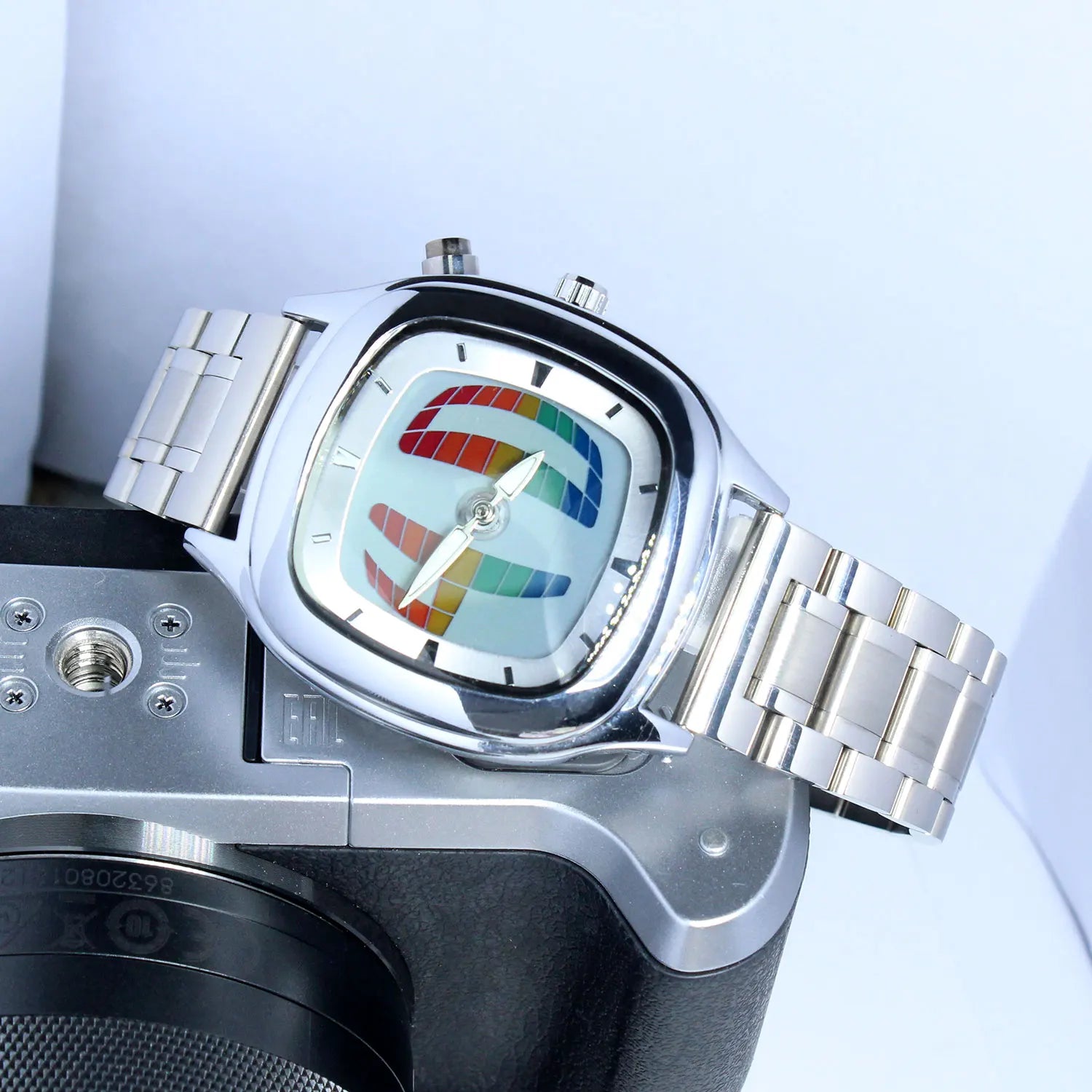 Neotrix® – Y2K Dual Display Quartz Watch for Men | Pointer + Digital, Luminous, Creative Fashion Style
