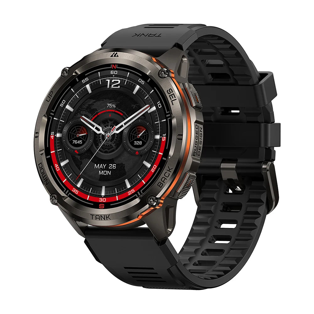 IronPeak® – UltraForce | Rugged Military-Grade GPS Smartwatch with AMOLED Display & IP69K Waterproof