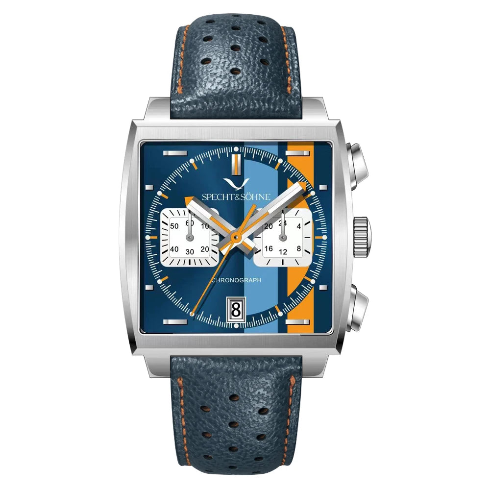 Gravian® – Luxury Chronograph Sports Watch for Men | Stainless Steel, Quartz Movement, Waterproof, Bold Fashion Style