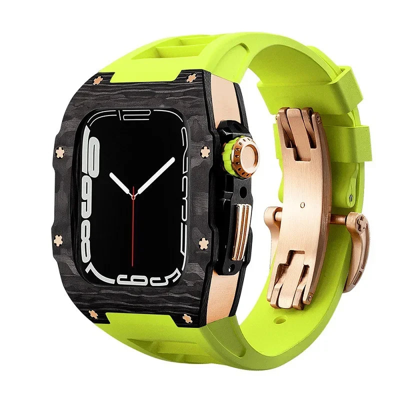 CarbonCrown® – Luxury Carbon Fiber Watch Case & DIY Stainless Steel Mod Kit