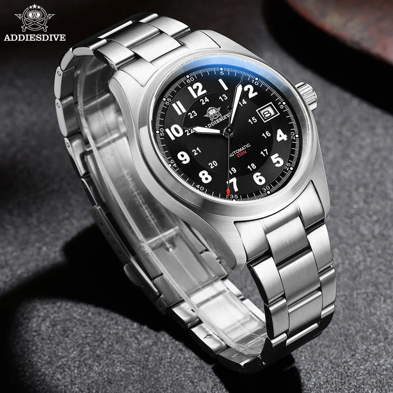 Nautronox® – Luxury Diver Automatic Watch for Men | NH35A Movement, Sapphire Glass, 200M Waterproof, Luminous Dial