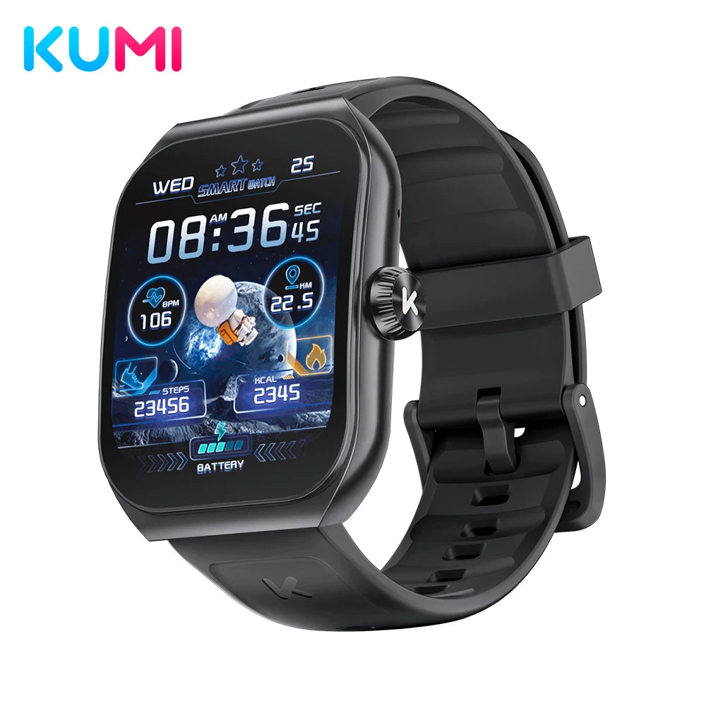 Vytalix® – Smartwatch with 100+ Sport Modes | 1.96" AMOLED, NFC, Bluetooth Call, Health & Sleep Monitor, IP68 Waterproof