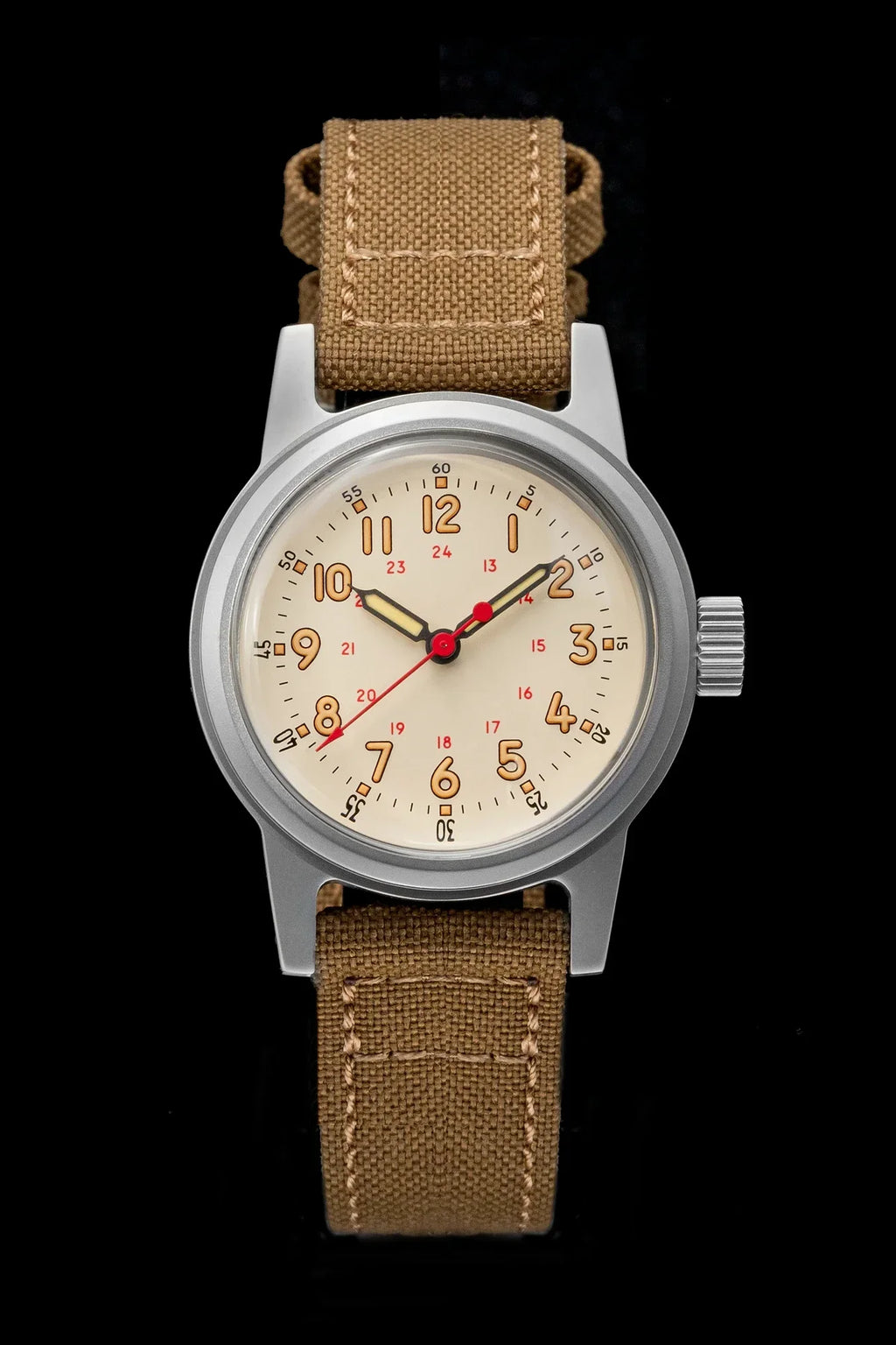 Arvectra® – Retro Military Automatic Watch | 36MM, NH35A Movement, Unisex Design, Sporty Vintage Style