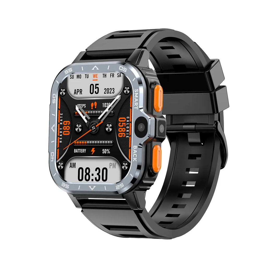 Veyroniq® – Nexor PGD | Android Smartwatch with Dual Cameras, 16G RAM + 64G ROM, 4G SIM, NFC, GPS & Fast Wi-Fi Internet Access
