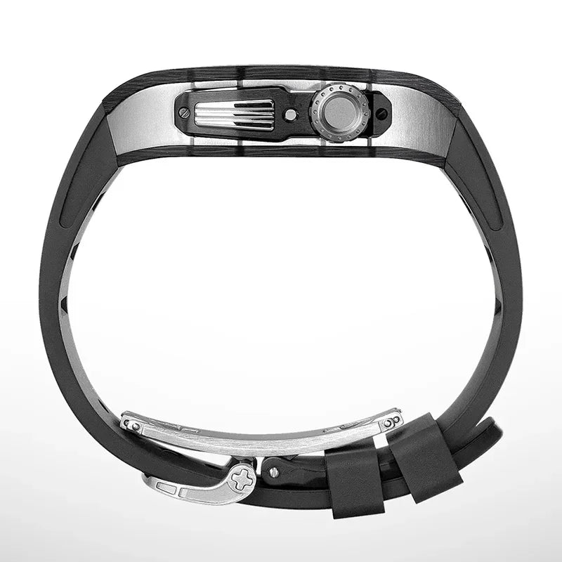 CarbonCrown® – Luxury Carbon Fiber Watch Case & DIY Stainless Steel Mod Kit