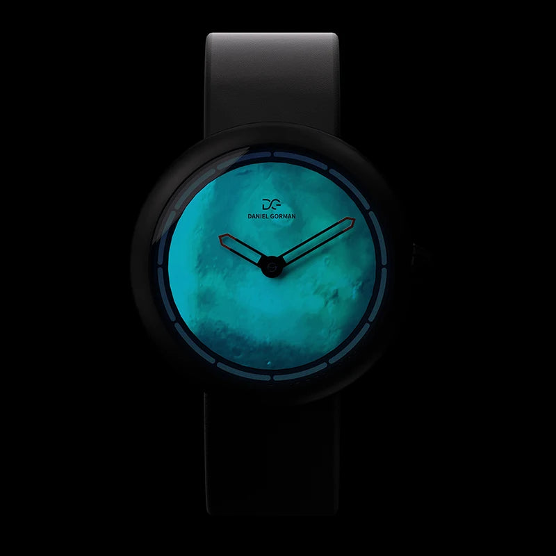 Vantier® – ShadowMark | Urban Men’s Quartz Watch with Luminous Dial & Waterproof Leather Strap