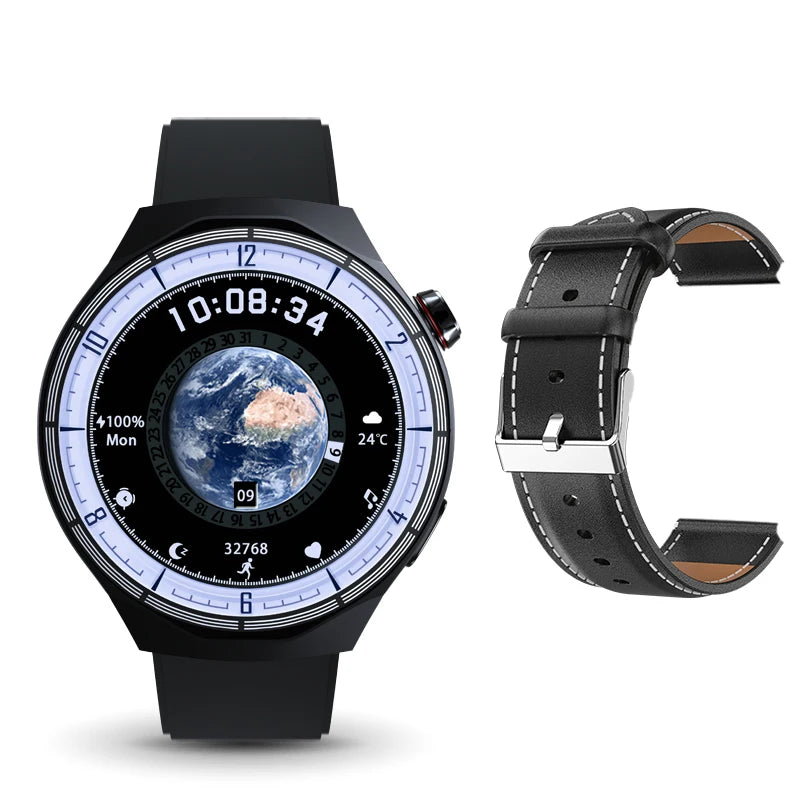 Dynatek® – Smartwatch with AMOLED, 2GB ROM | Local Video, Custom Dials, NFC, Heart Rate & SpO₂ Monitor