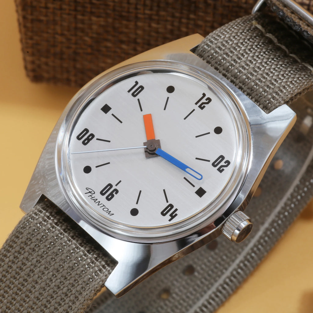 Montcaire® – Liora 7120 | 36mm Hand-Wound Mechanical Watch with Minimalist Retro Design – Perfect as a Couple’s Timepiece