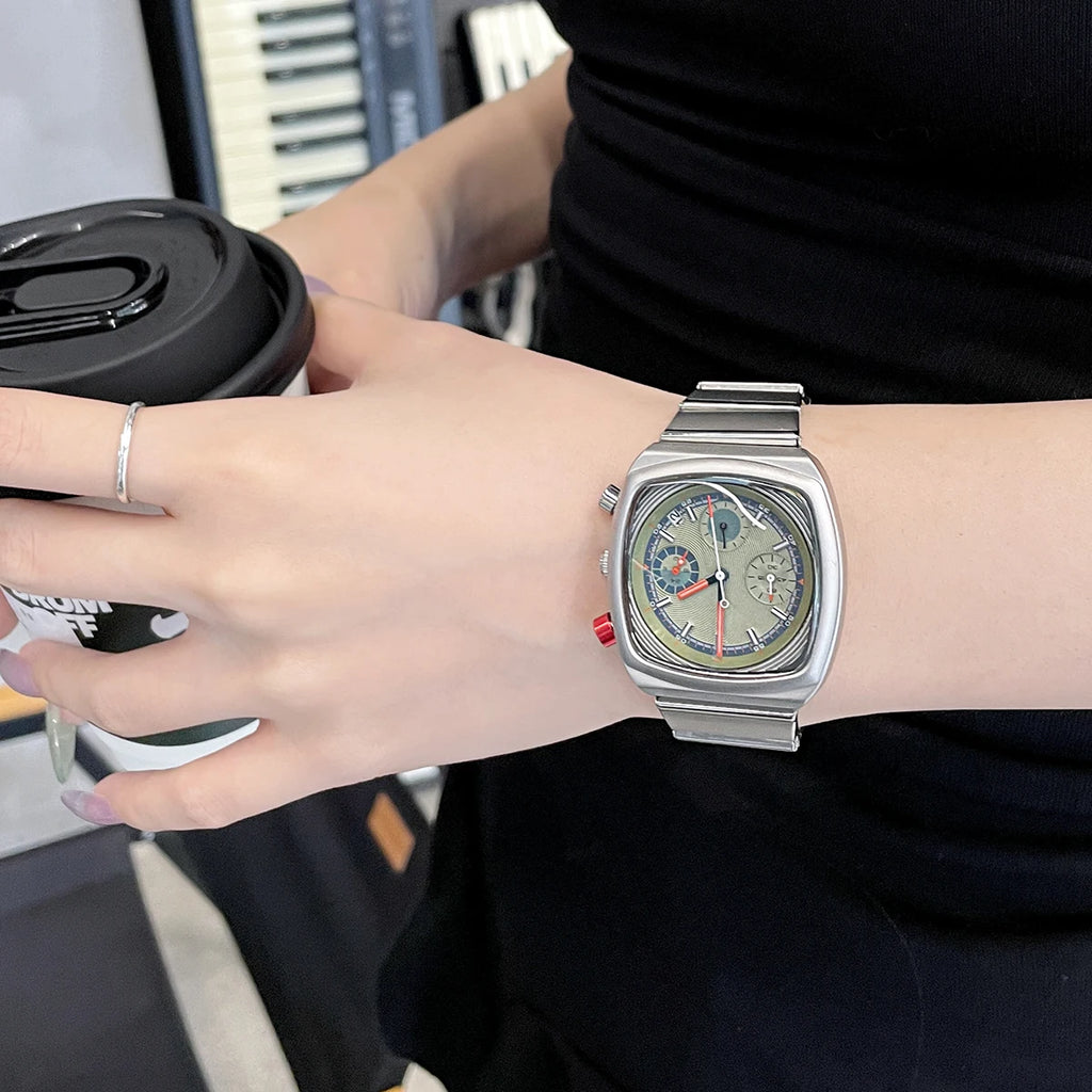 Squivelle® – Luxury Square Watch for Women | 2025 Trendy Light-High End Design, Elegant & Modern Style